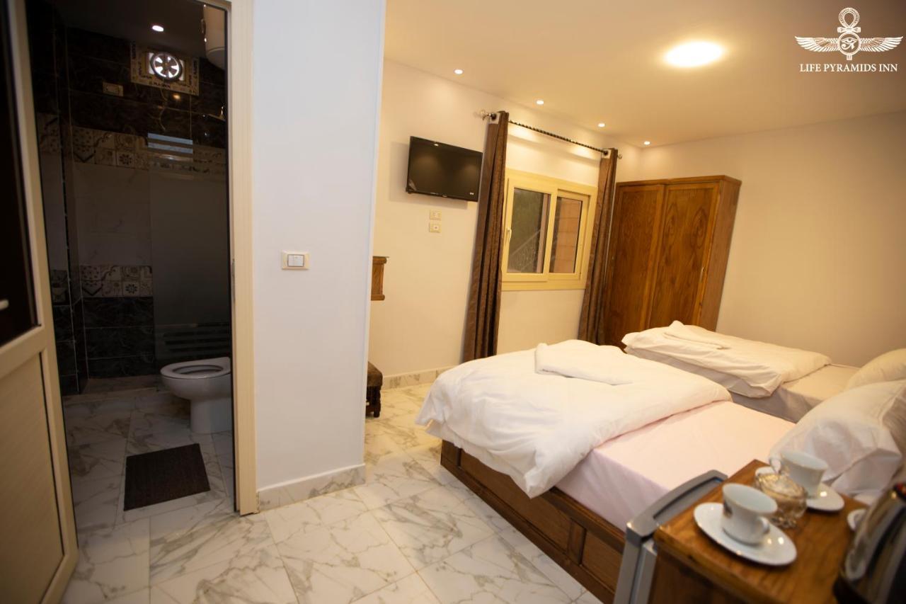Life Pyramids Inn Kafret el-Gabal Exterior foto