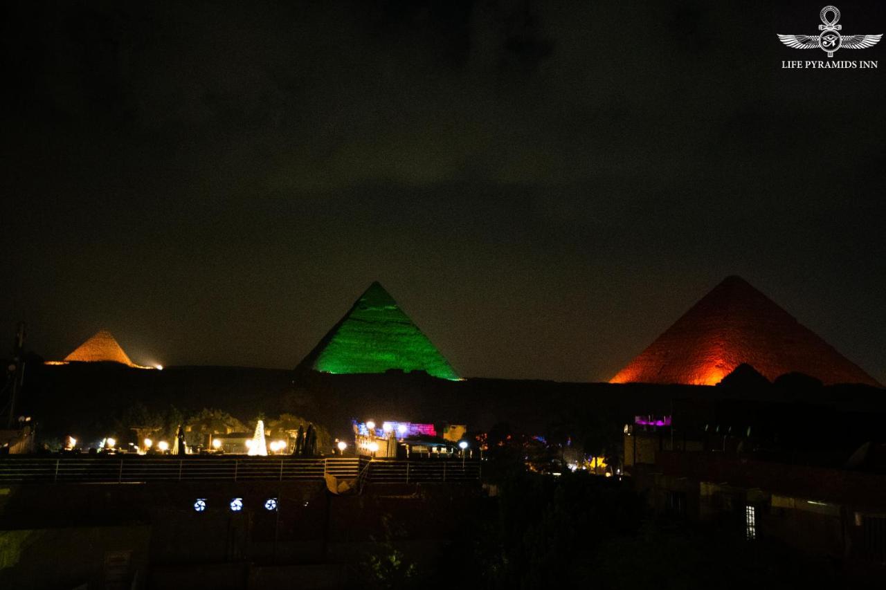 Life Pyramids Inn Kafret el-Gabal Exterior foto
