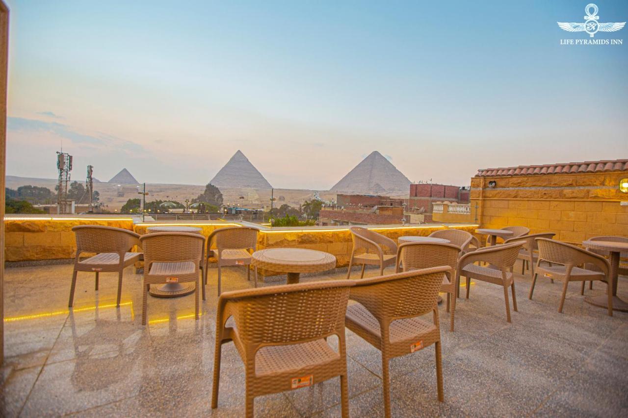 Life Pyramids Inn Kafret el-Gabal Exterior foto